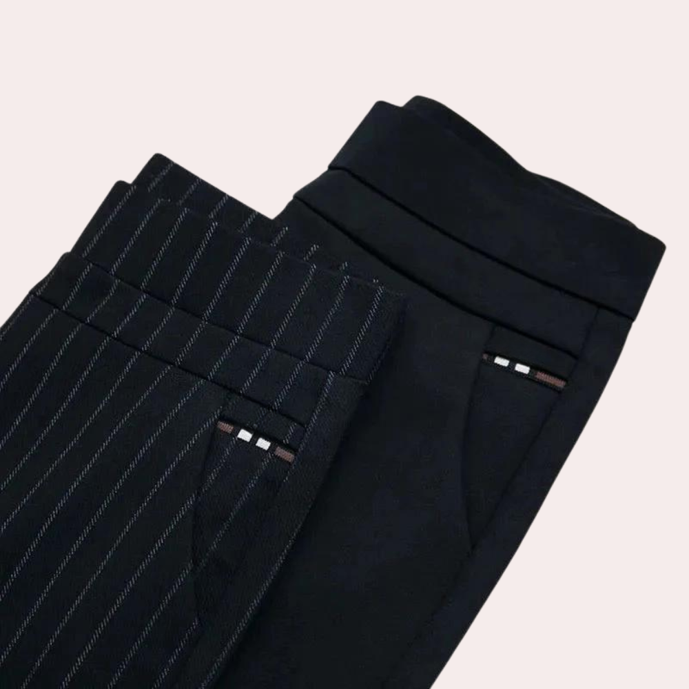 Margot - Stretch broek met hoge taille voor de zomer