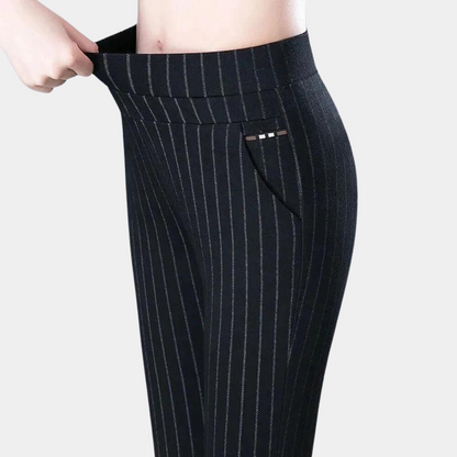 Margot - Stretch broek met hoge taille voor de zomer