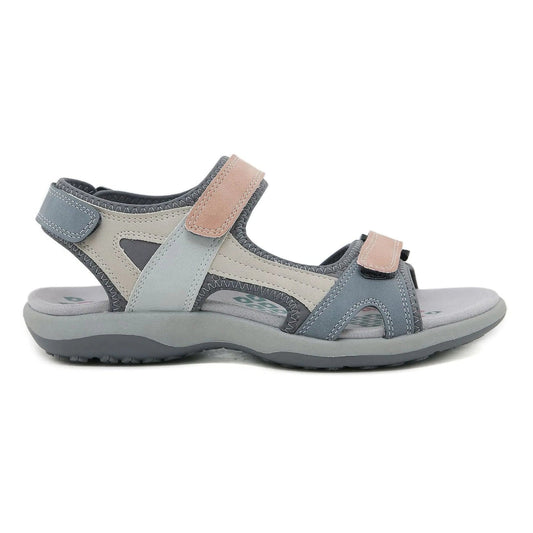 Wandelsandalen met verstevigde hiel